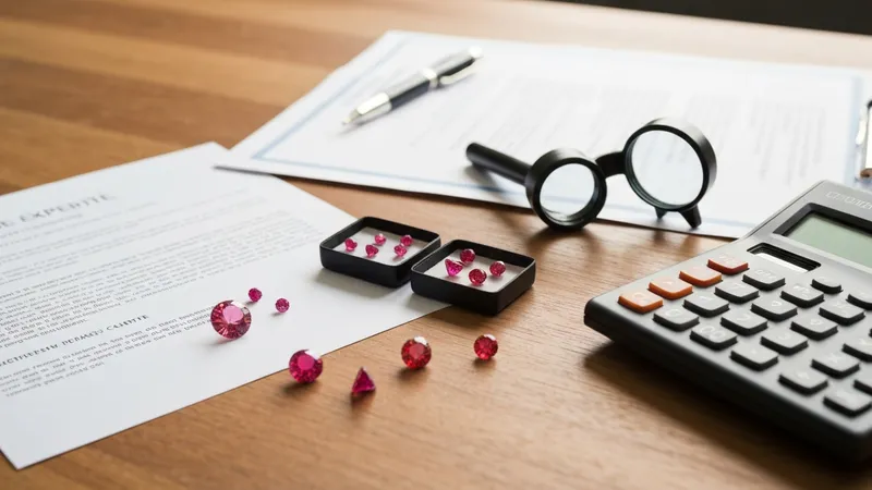 Étude de cas sur des rubis à fort rendement