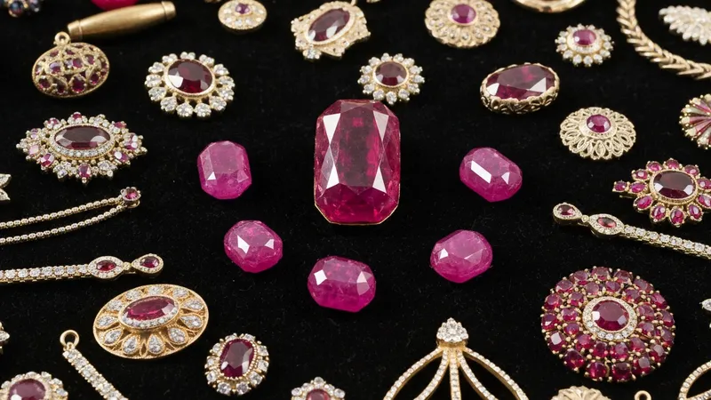 Histoire du rubis dans la bijouterie