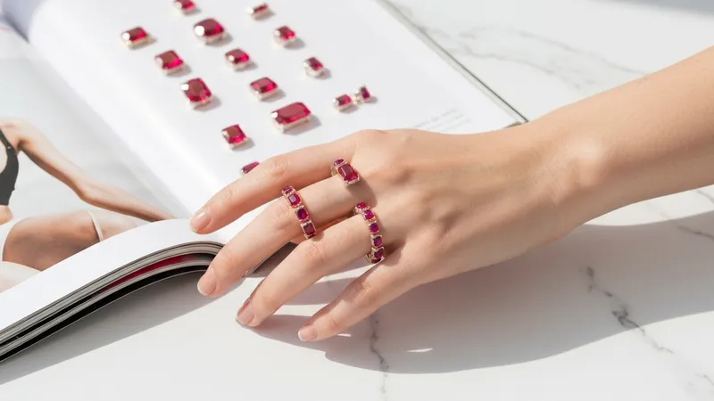 Impact des célébrités sur les tendances rubis