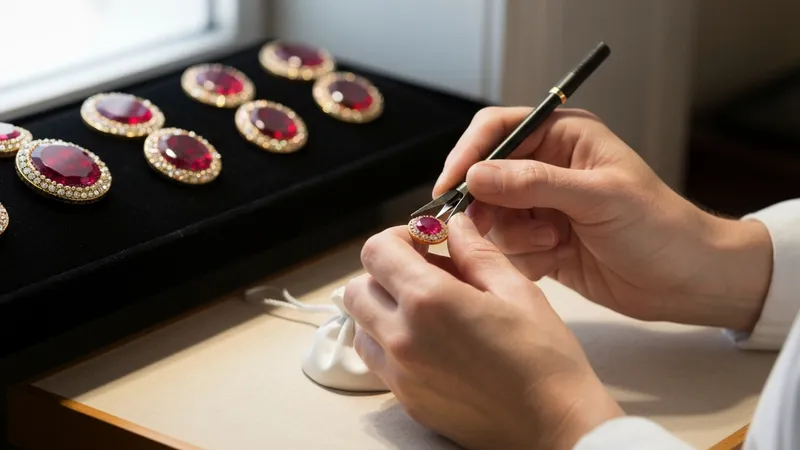 Innovations dans l'assemblage des rubis