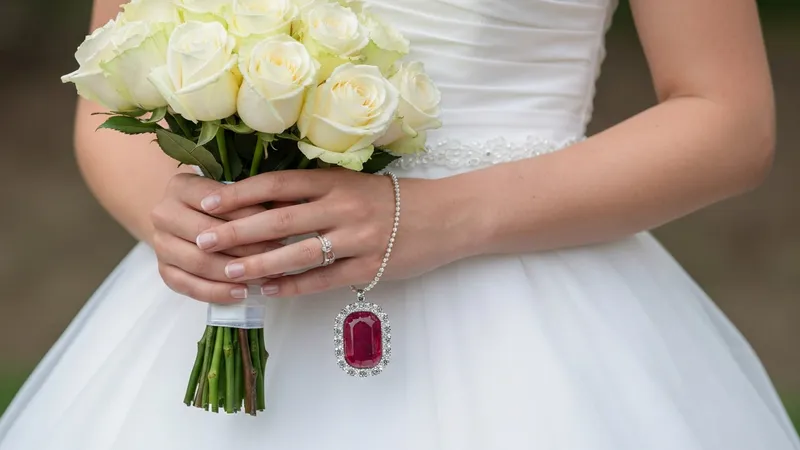 Inspiration des bagues rubis dans les mariages