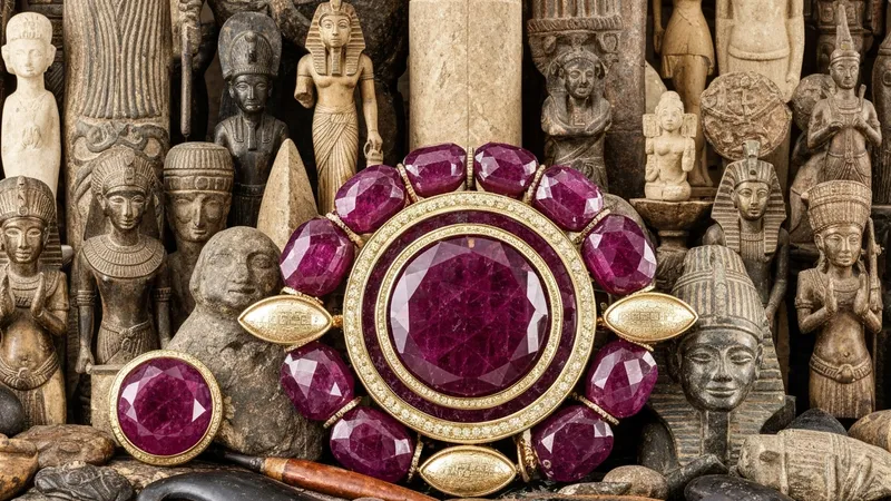 La légende du rubis dans différentes cultures