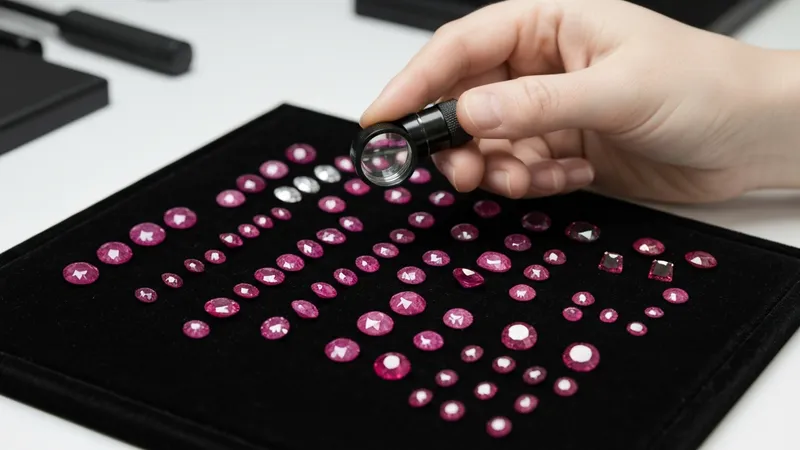 Les erreurs à éviter lors de l'achat de rubis