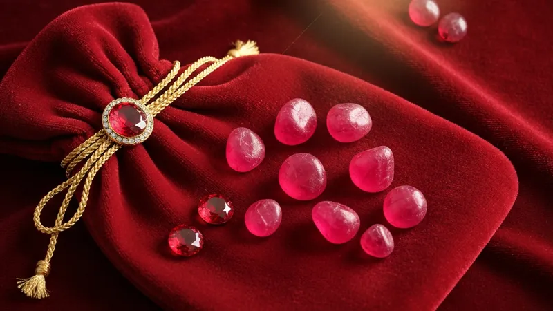 Rubis et amour : symbolisme dans les relations