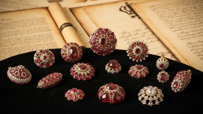 Signification historique des bagues rubis