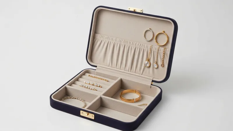 Stockage approprié pour bagues en rubis